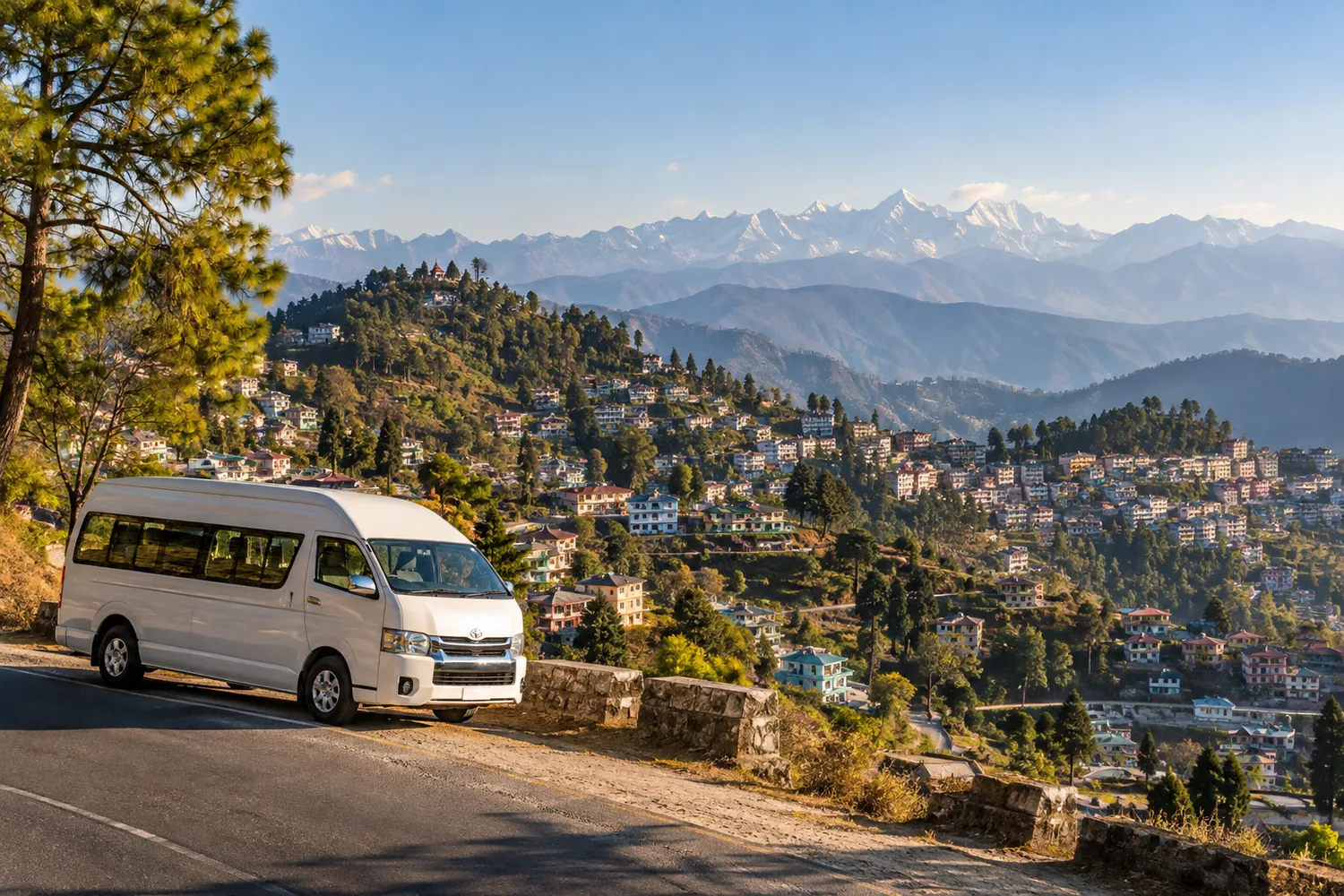 Illustrative Urbania journey near Almora, Uttarakhand