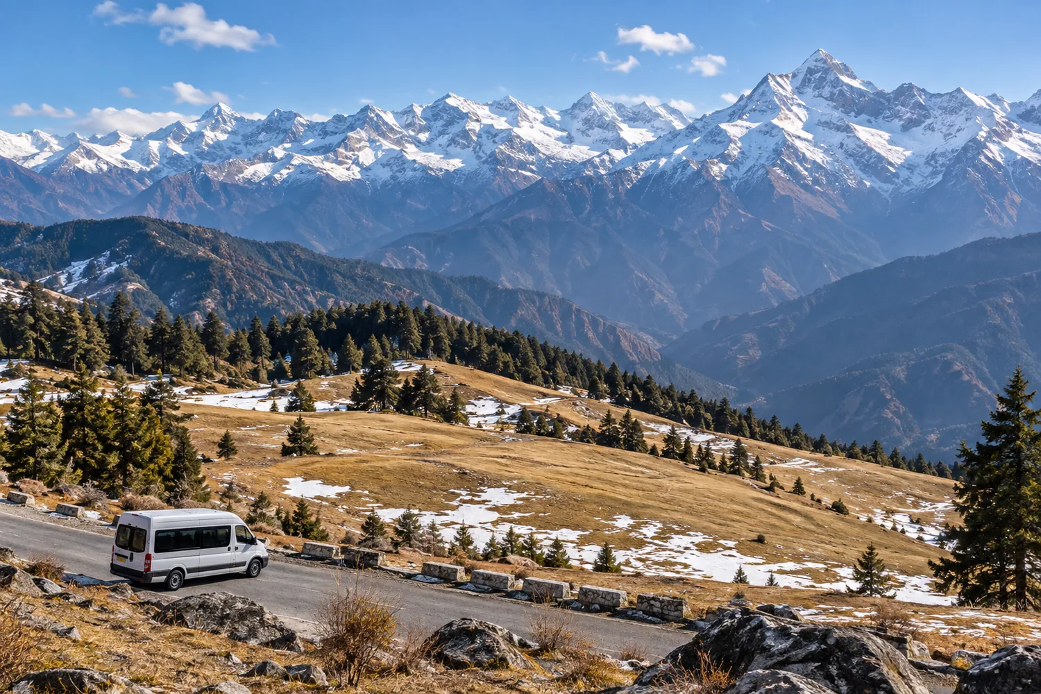 Illustrative Urbania journey near Auli, Uttarakhand