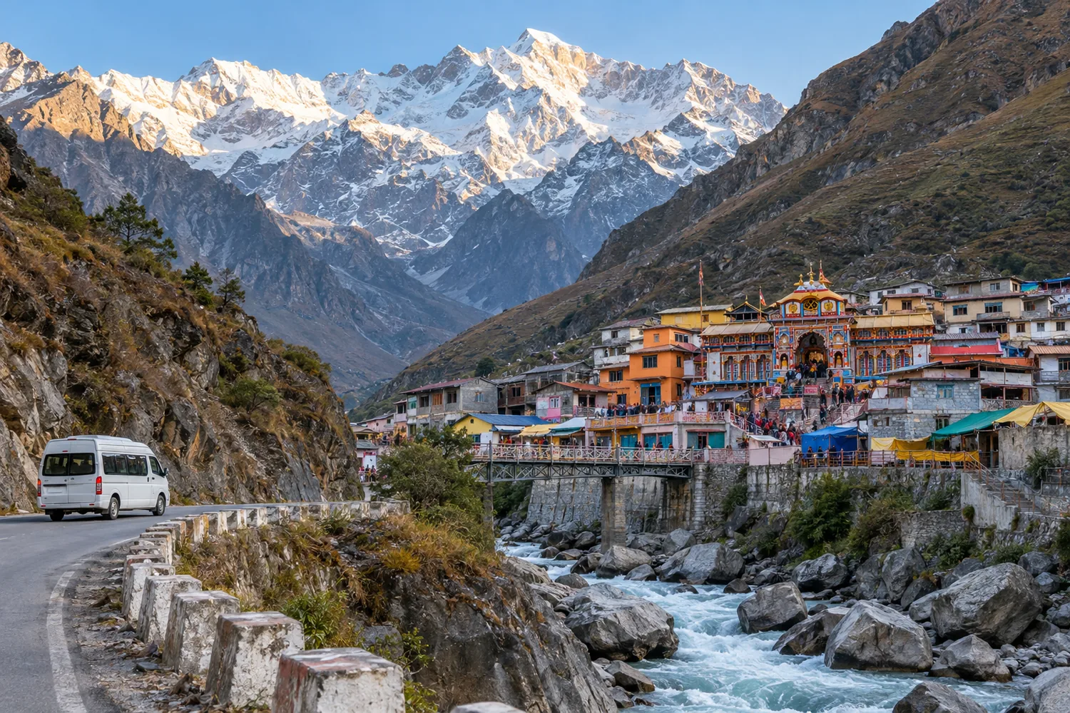Illustrative Urbania journey near Badrinath, Uttarakhand