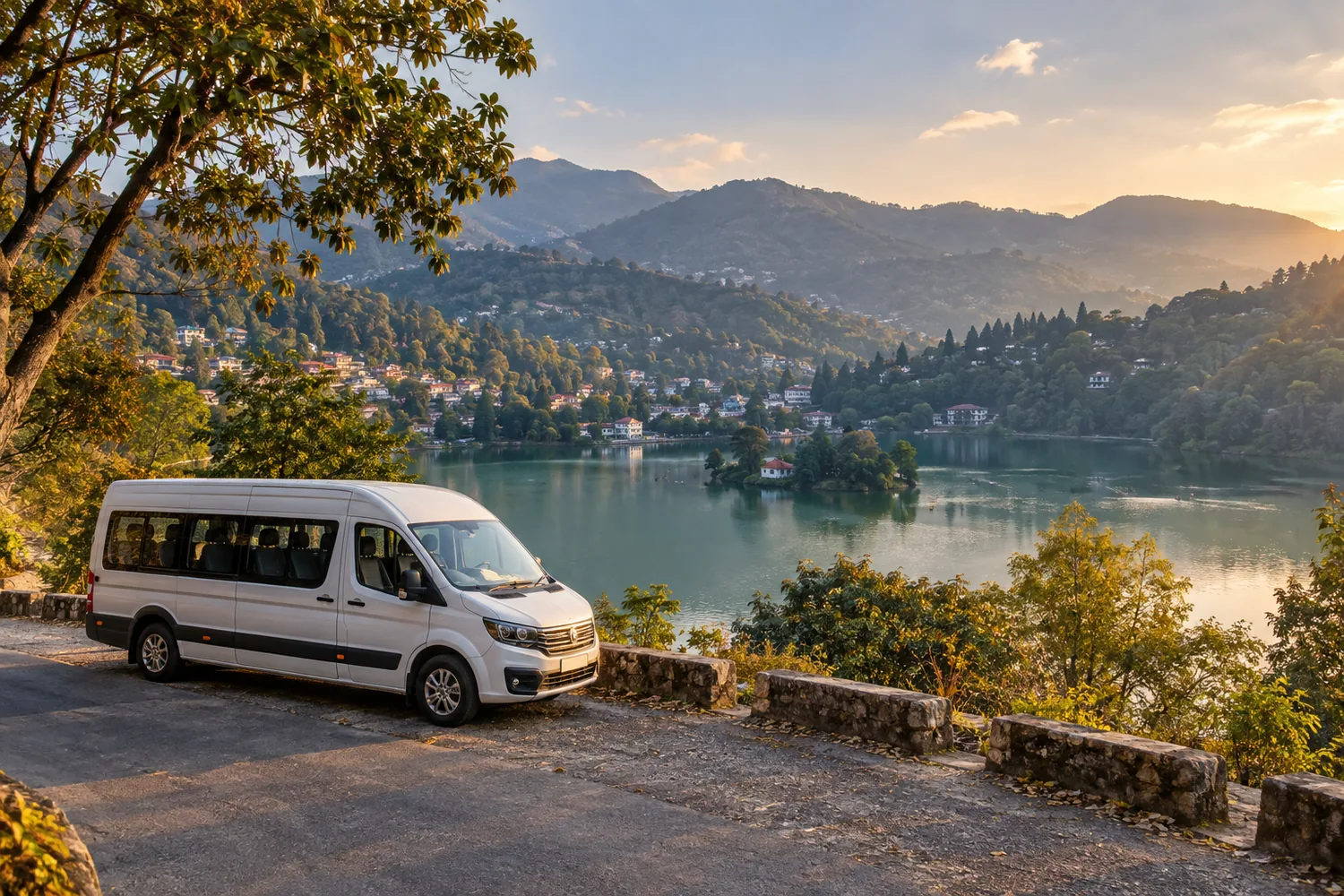 Illustrative Urbania journey near Bhimtal, Uttarakhand