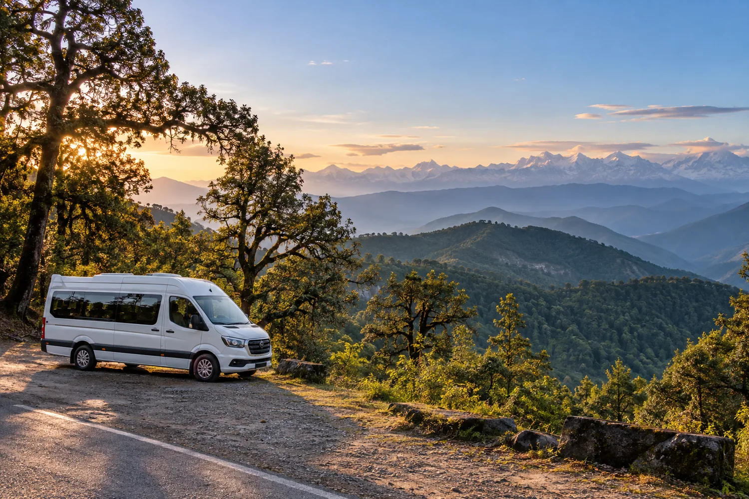 Illustrative Urbania journey near Binsar, Uttarakhand