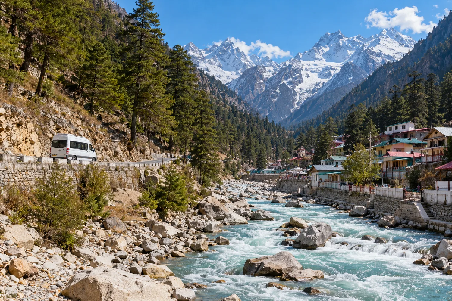 Illustrative Urbania journey near Gangotri, Uttarakhand