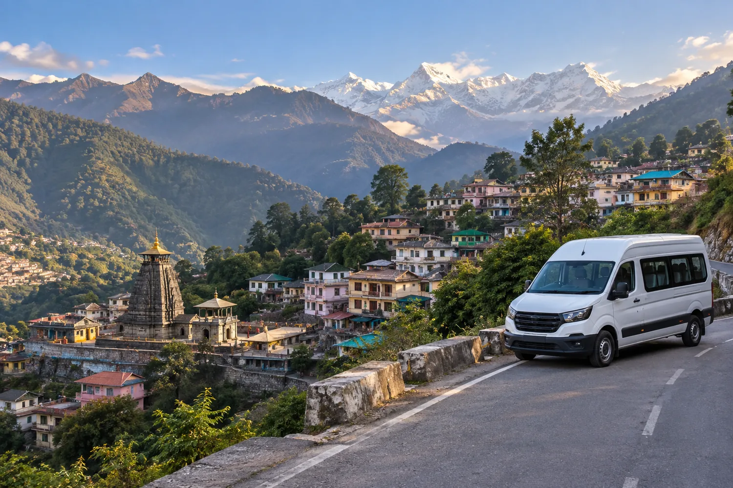 Illustrative Urbania journey near Guptkashi, Uttarakhand