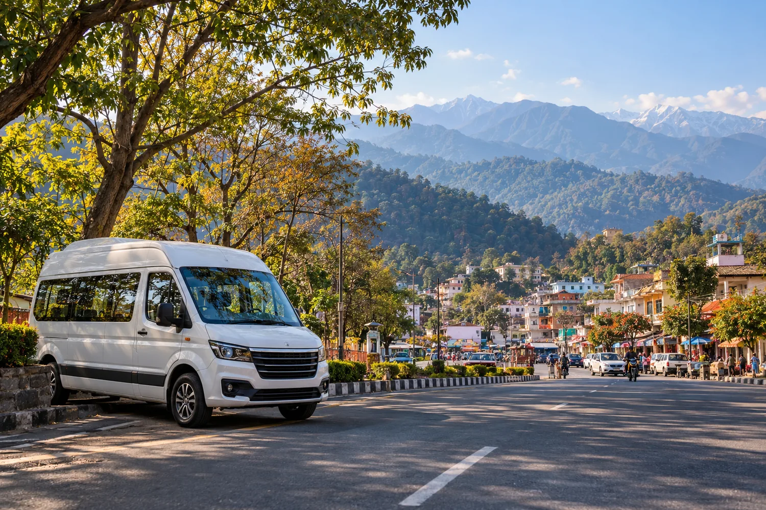 Illustrative Urbania journey near Haldwani, Uttarakhand