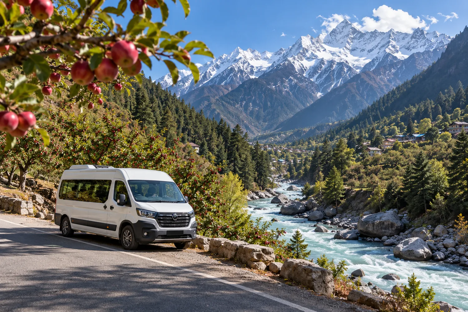 Illustrative Urbania journey near Harsil Valley, Uttarakhand