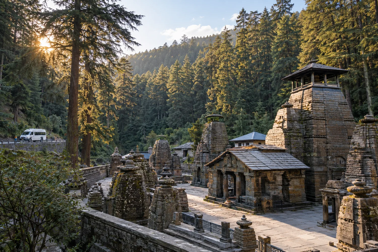 Illustrative Urbania journey near Jageshwar Dham, Uttarakhand