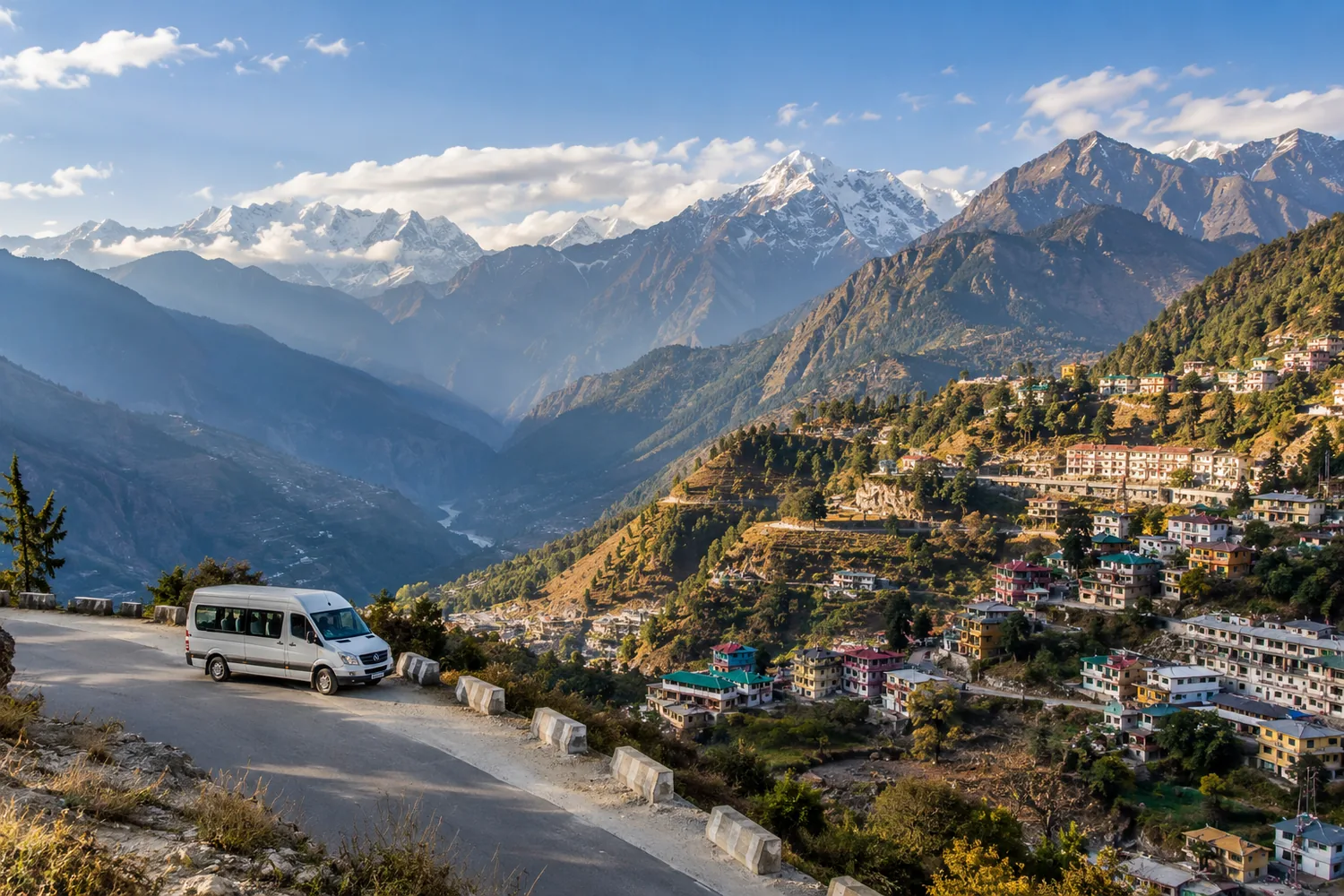 Illustrative Urbania journey near Joshimath, Uttarakhand
