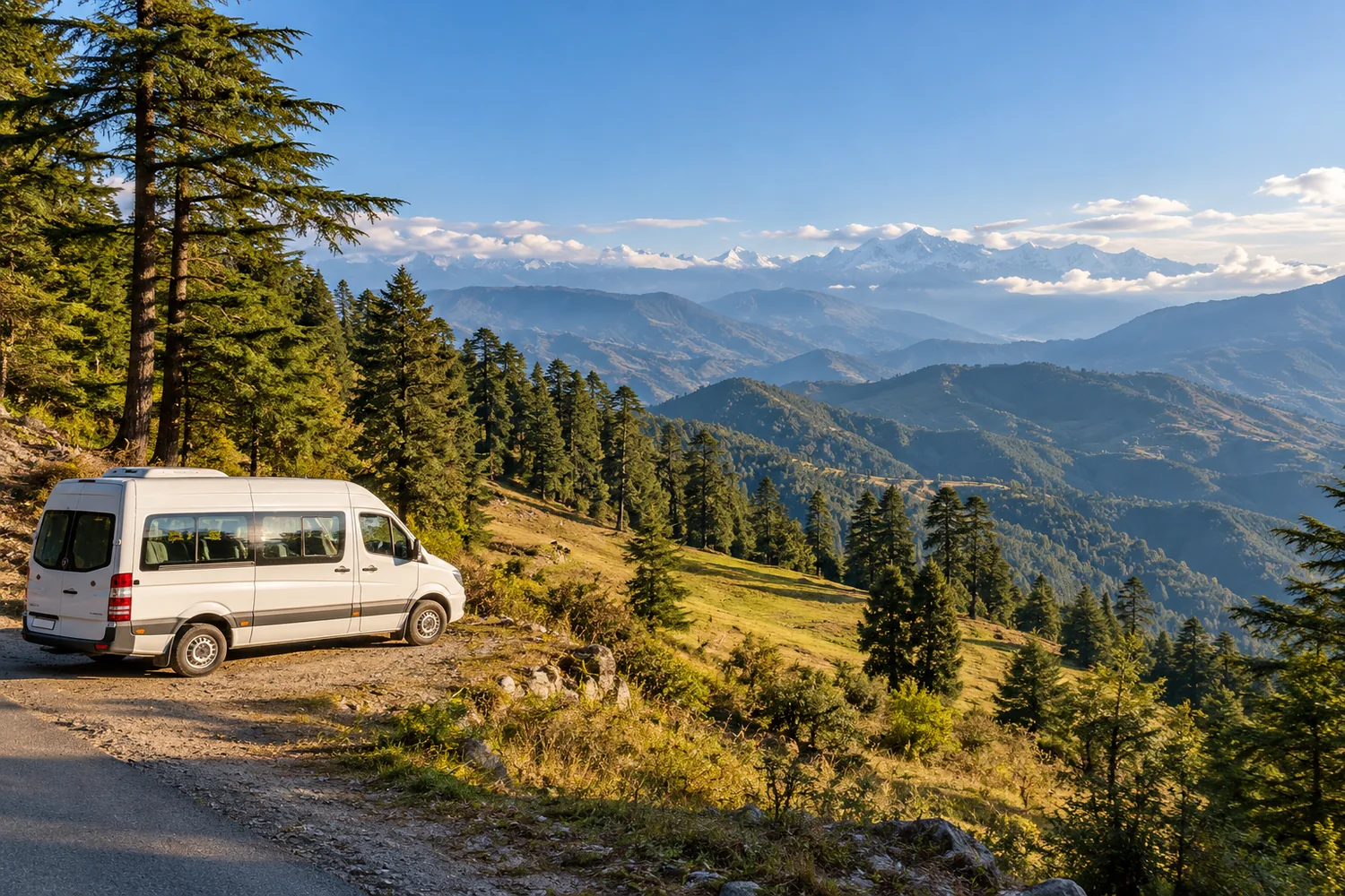 Illustrative Urbania journey near Kanatal, Uttarakhand