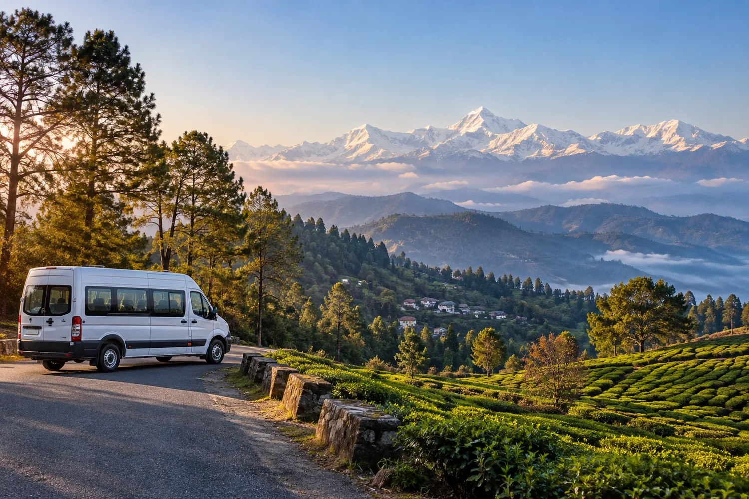 Illustrative Urbania journey near Kausani, Uttarakhand