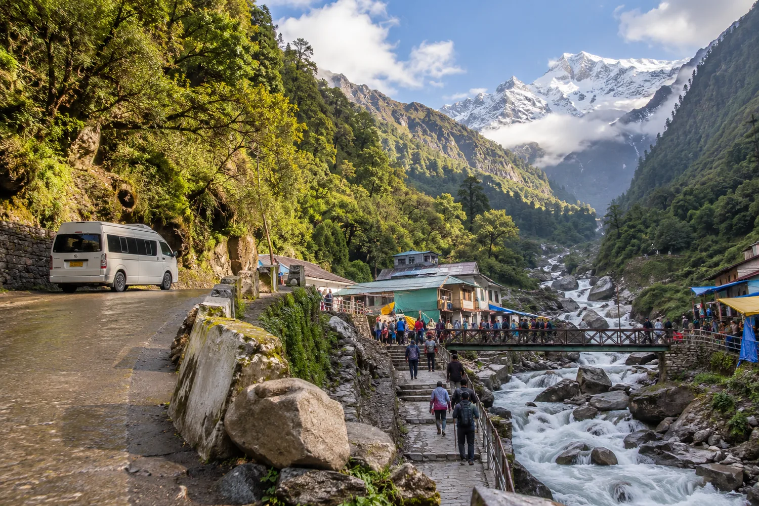 Illustrative Urbania journey near Kedarnath / Gaurikund, Uttarakhand