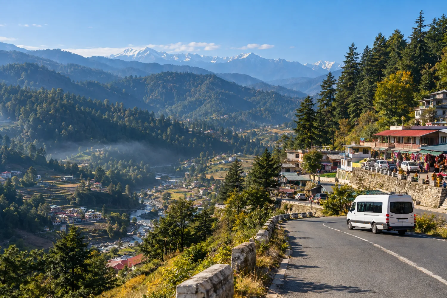 Illustrative Urbania journey near Lohaghat, Uttarakhand