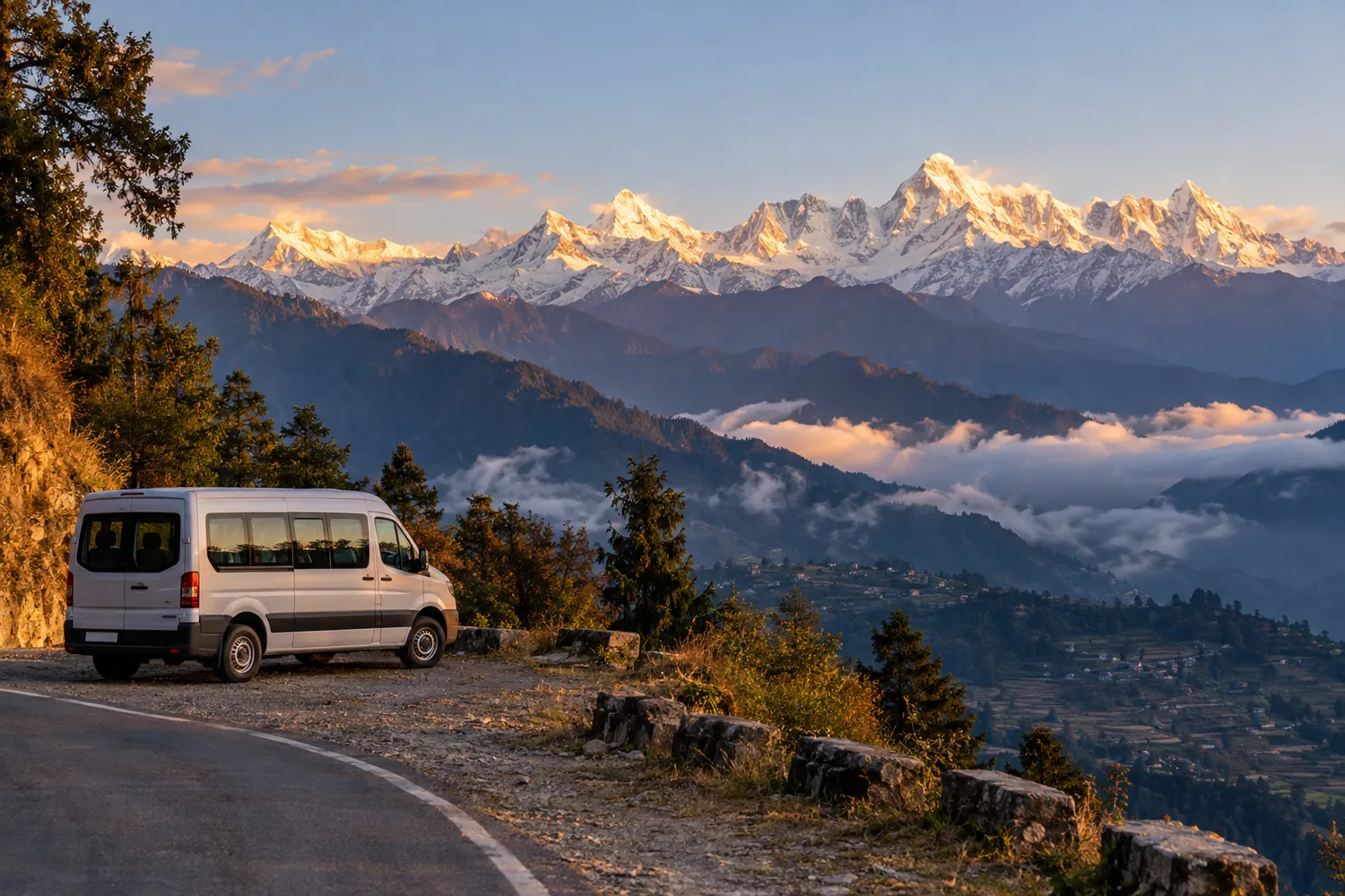 Illustrative Urbania journey near Munsiyari, Uttarakhand