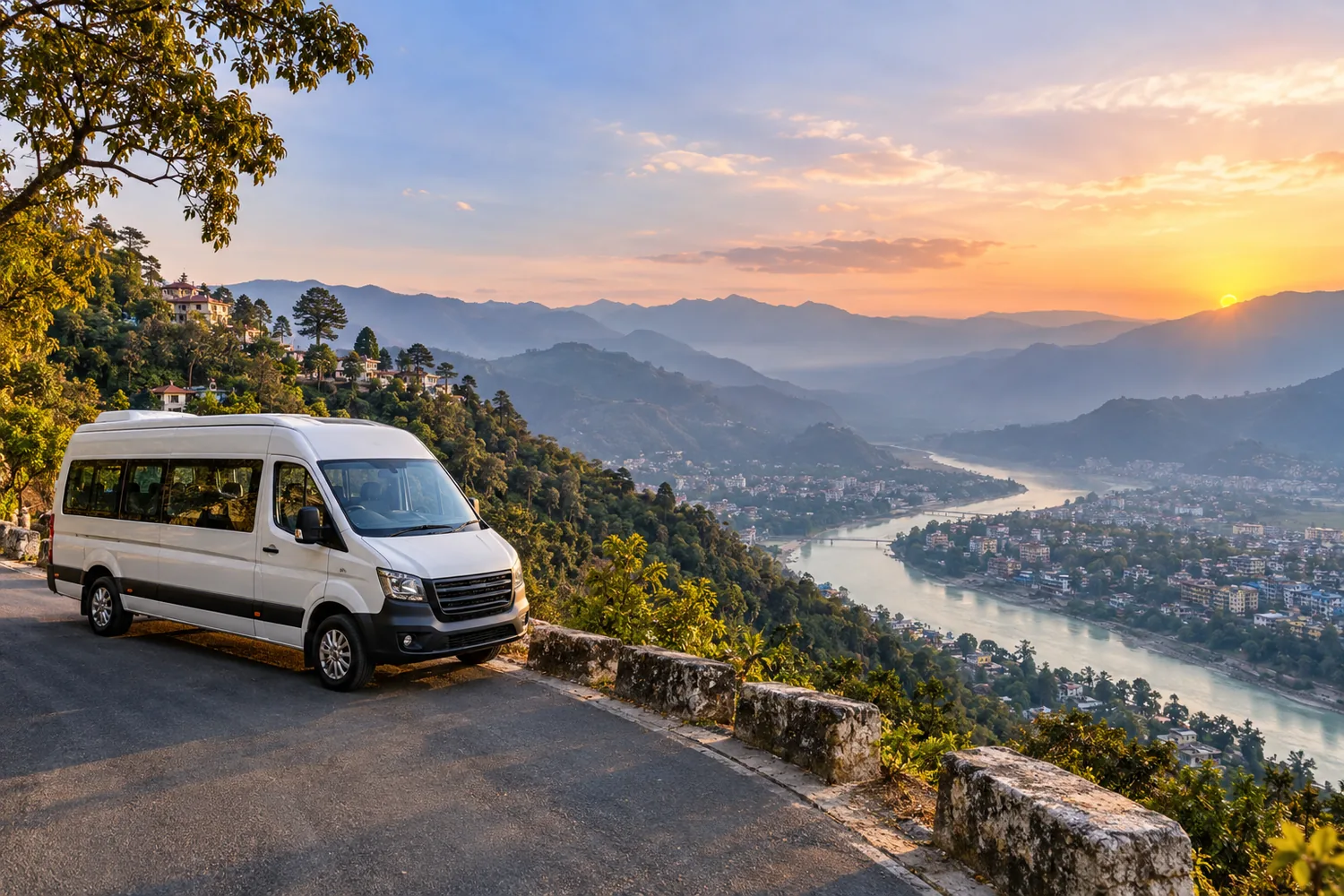 Illustrative Urbania journey near Narendra Nagar, Uttarakhand