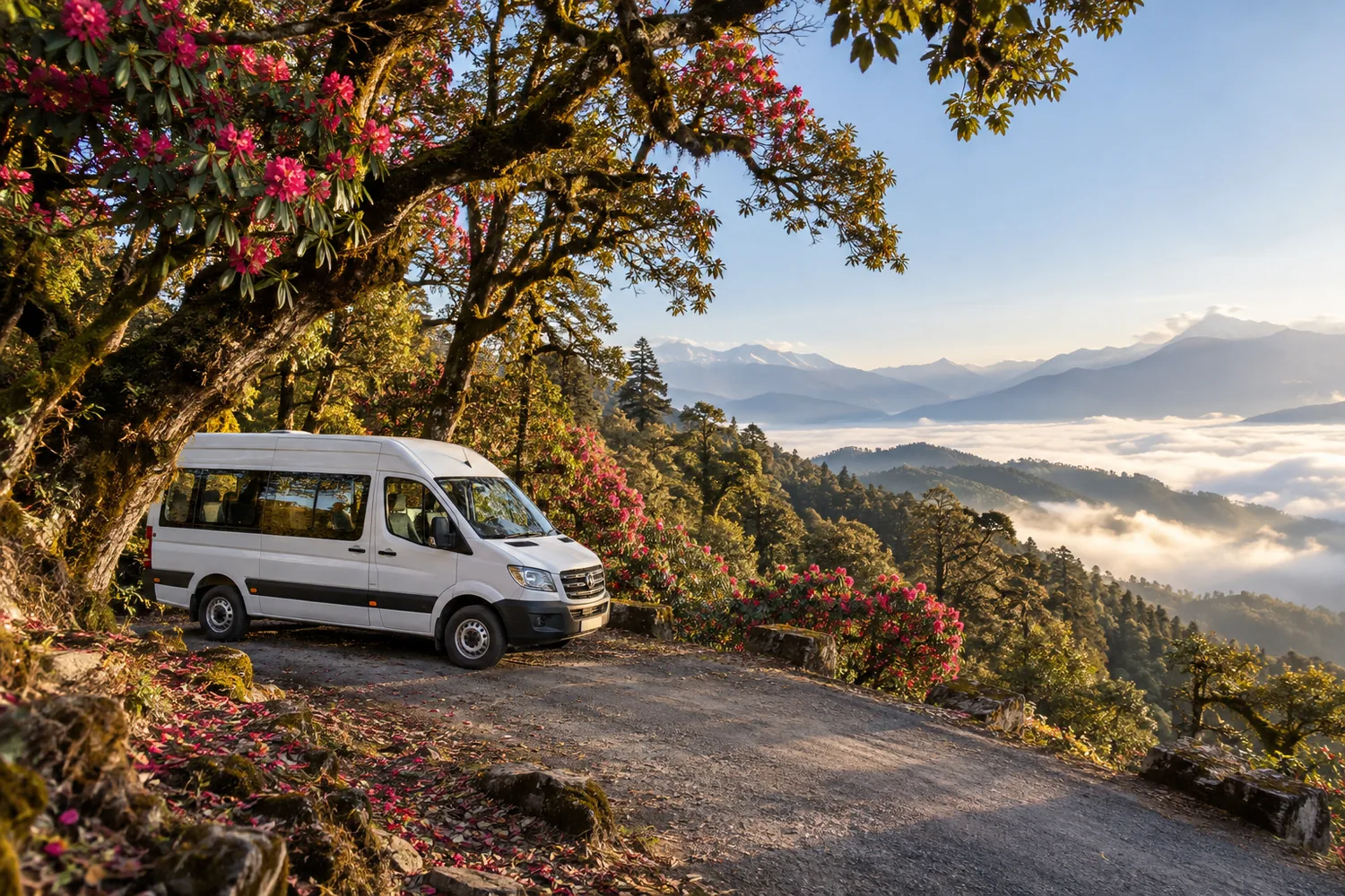 Illustrative Urbania journey near Pangot, Uttarakhand