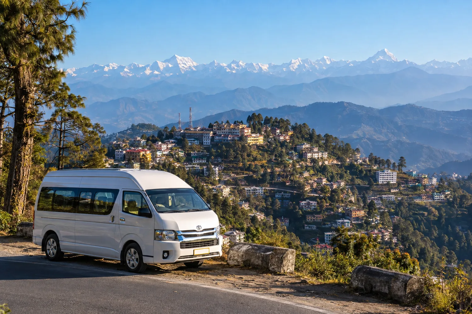 Illustrative Urbania journey near Pauri, Uttarakhand