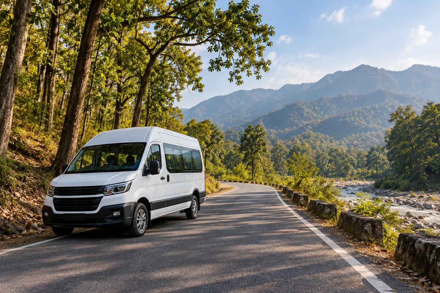 Illustrative Urbania journey near Rajaji National Park, Uttarakhand