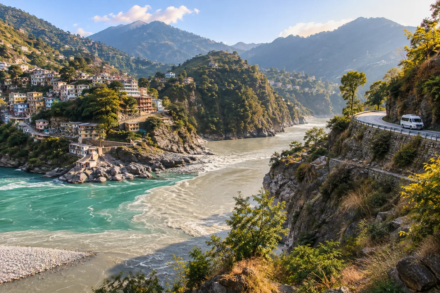 Illustrative Urbania journey near Rudraprayag, Uttarakhand