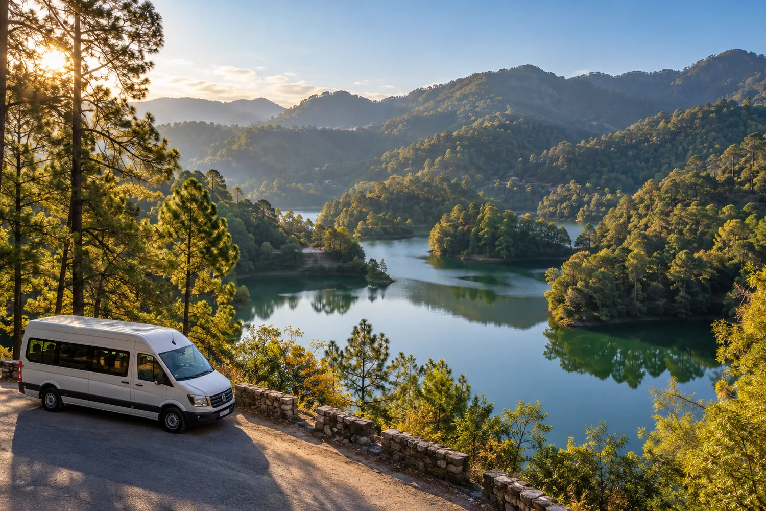 Illustrative Urbania journey near Sattal, Uttarakhand