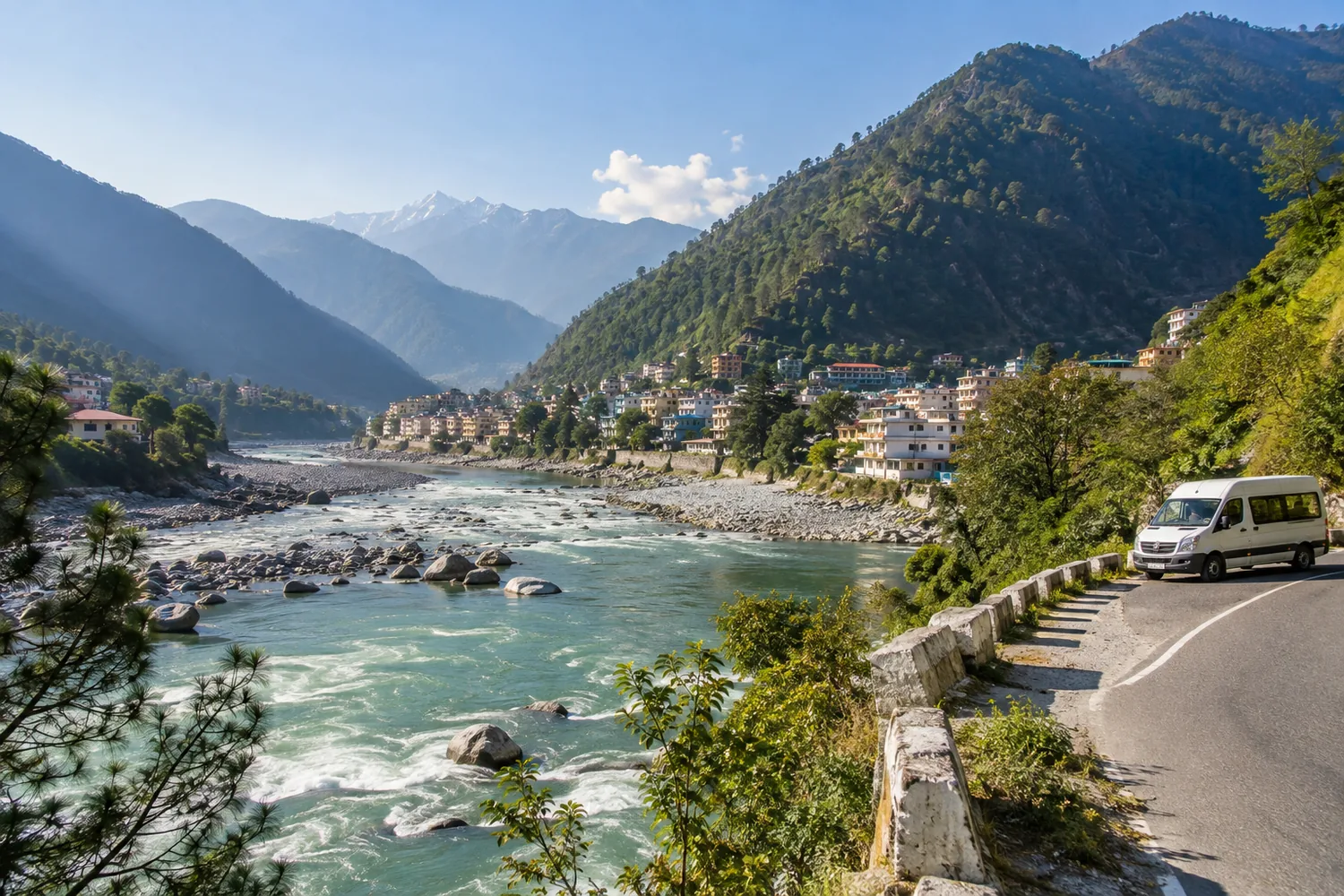 Illustrative Urbania journey near Uttarkashi, Uttarakhand