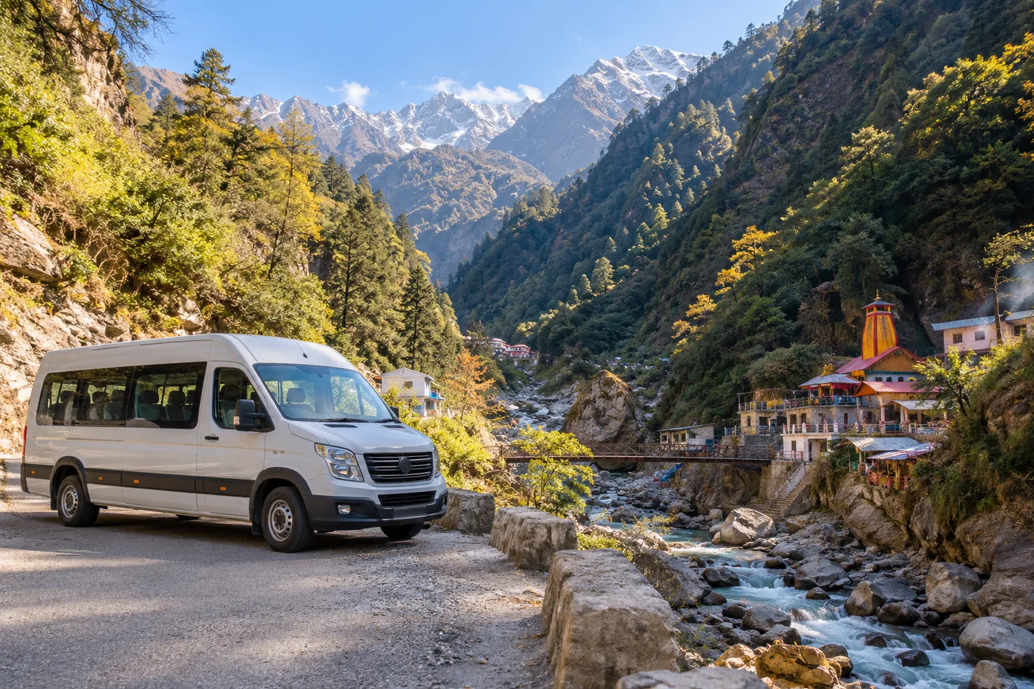 Illustrative Urbania journey near Yamunotri, Uttarakhand