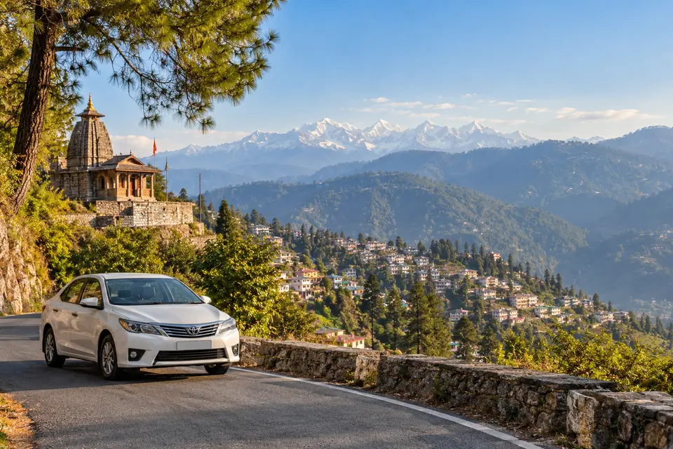Delhi to Almora car rental with driver