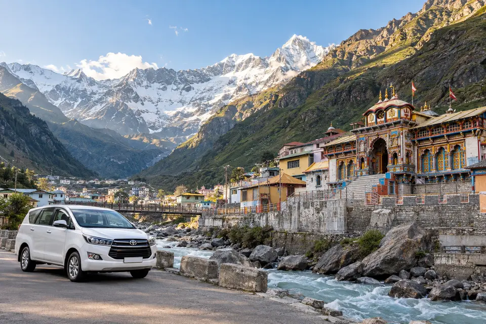 Delhi to Badrinath car rental with driver