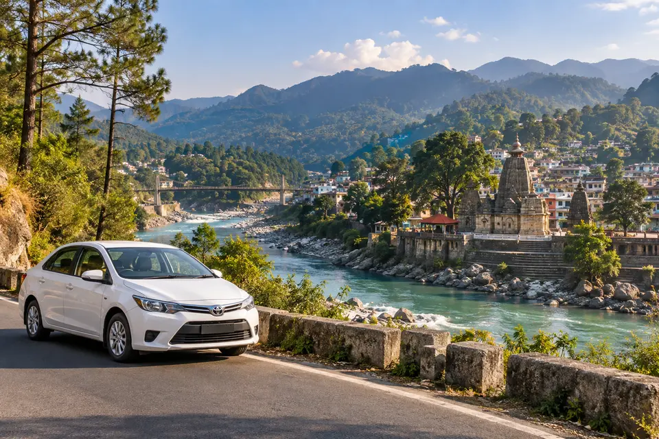 Delhi to Bageshwar car rental with driver