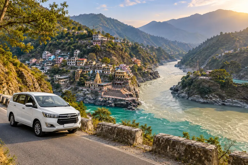 Delhi to Devprayag car rental with driver