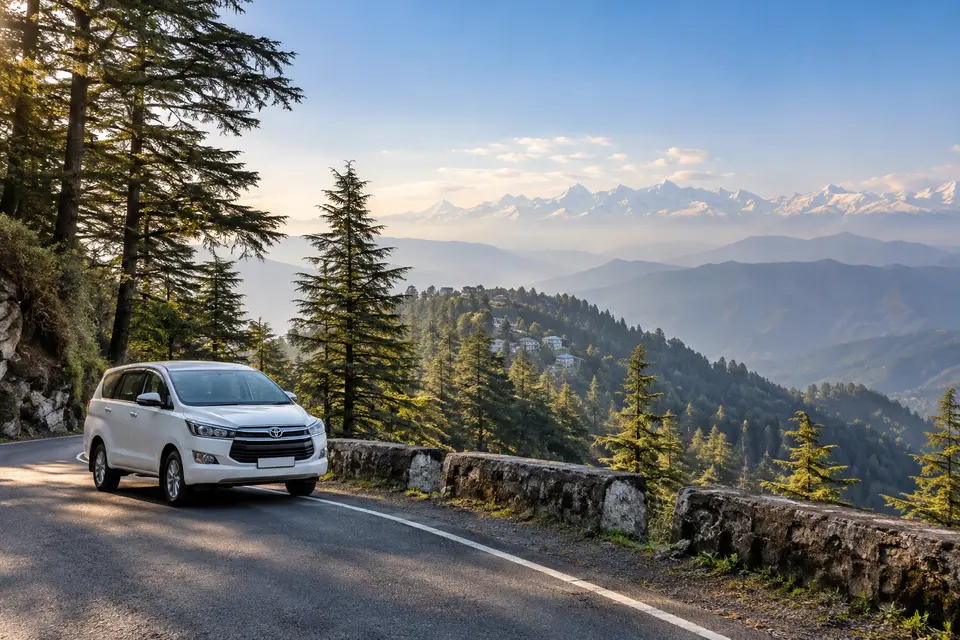 Delhi to Dhanaulti car rental with driver