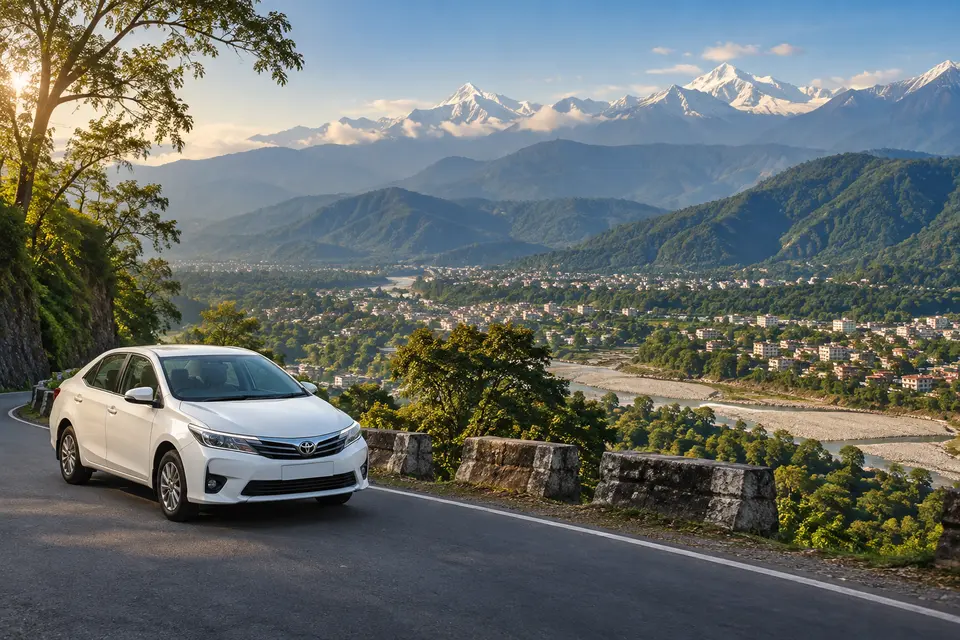 Delhi to Haldwani car rental with driver