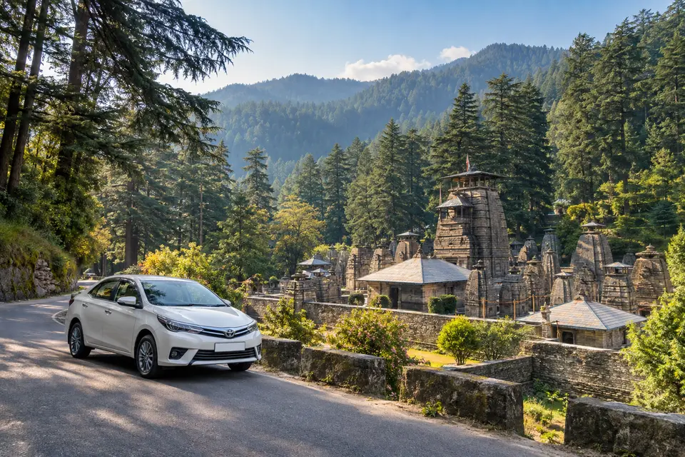 Delhi to Jageshwar Dham car rental with driver