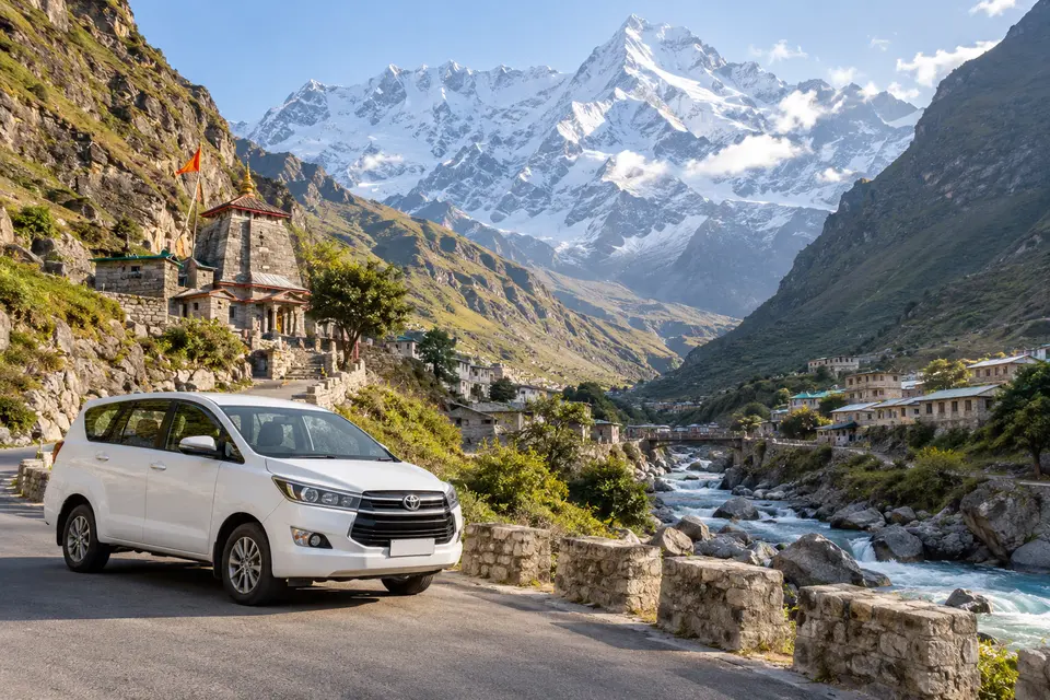 Delhi to Mana Village car rental with driver