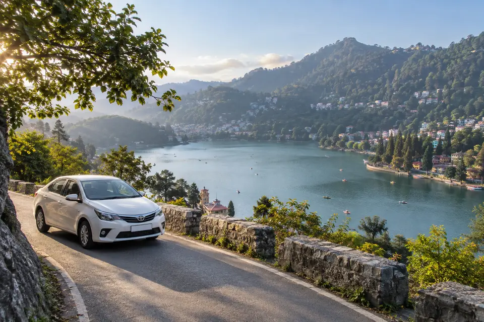 Delhi to Nainital car rental with driver