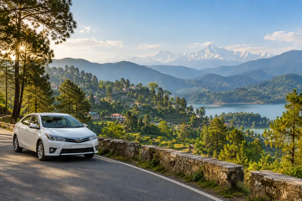 Delhi to Ramgarh Uttarakhand car rental with driver