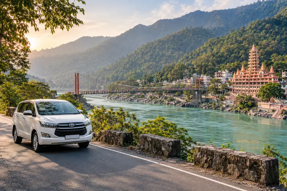 Delhi to Rishikesh car rental with driver
