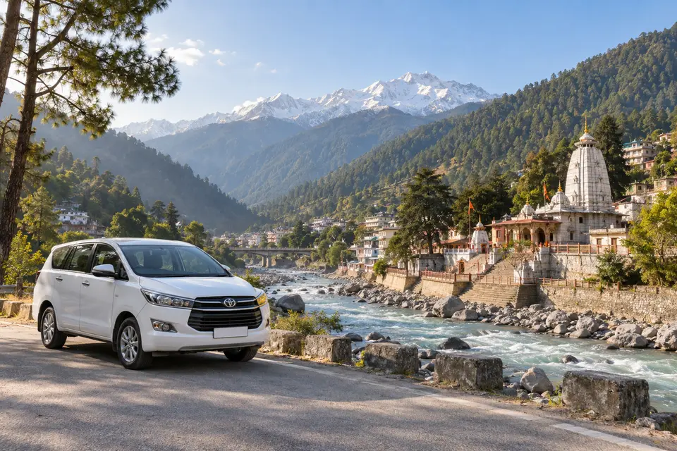 Delhi to Uttarkashi car rental with driver