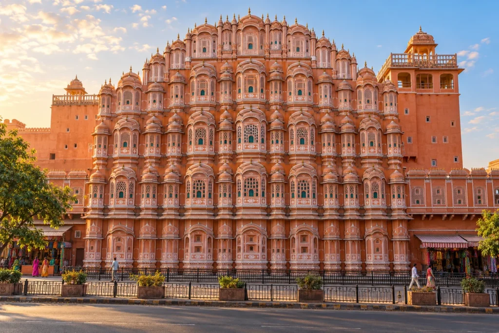 AI illustration of Hawa Mahal in Jaipur