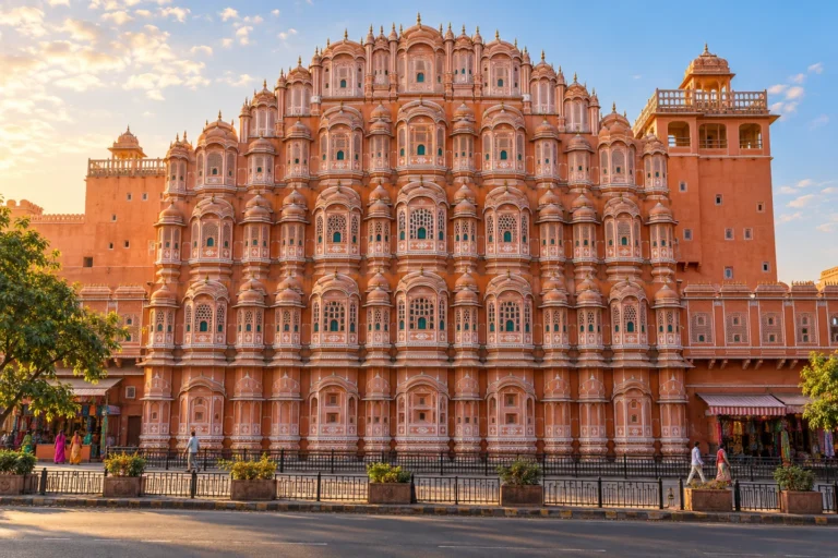 AI illustration of Hawa Mahal in Jaipur