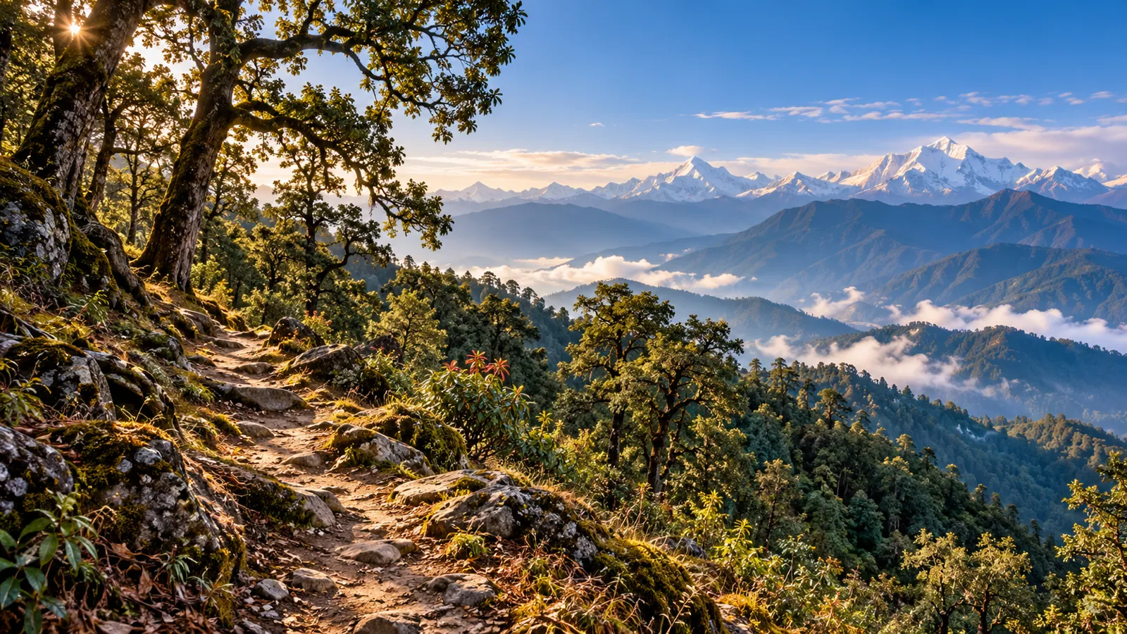 Nag Tibba-inspired landscape illustration